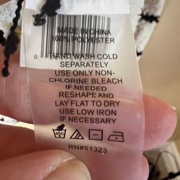 Vince‎ Camuto Womens Oversized Striped Nautical Sweater Soft Size 1X - Picture 4 of 5